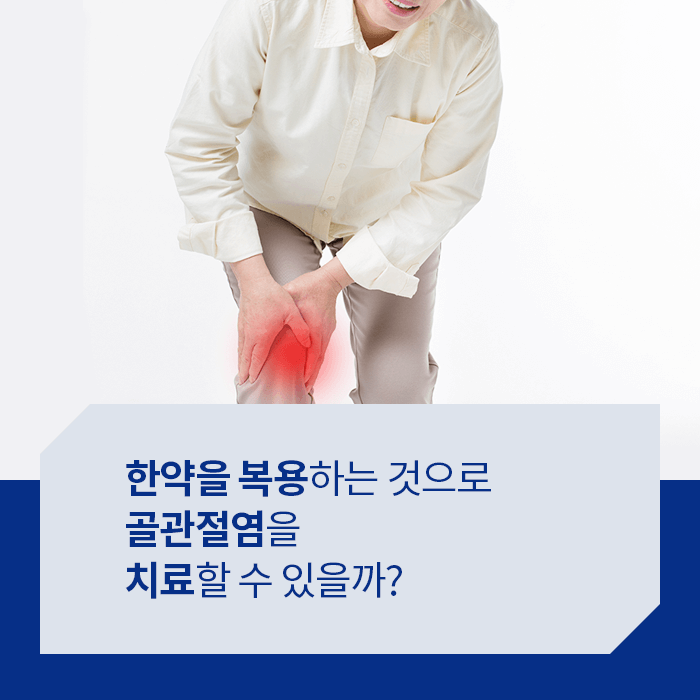 한약을 복용하는 것으로 골관절염을 치료할 수 있을까?