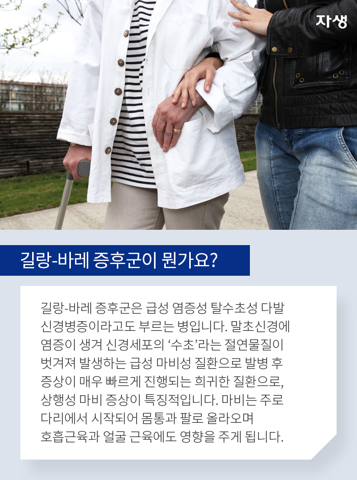 길랑-바레 증후군이 뭔가요? - 알기 쉬운 연구 이야기 | 자생의료재단